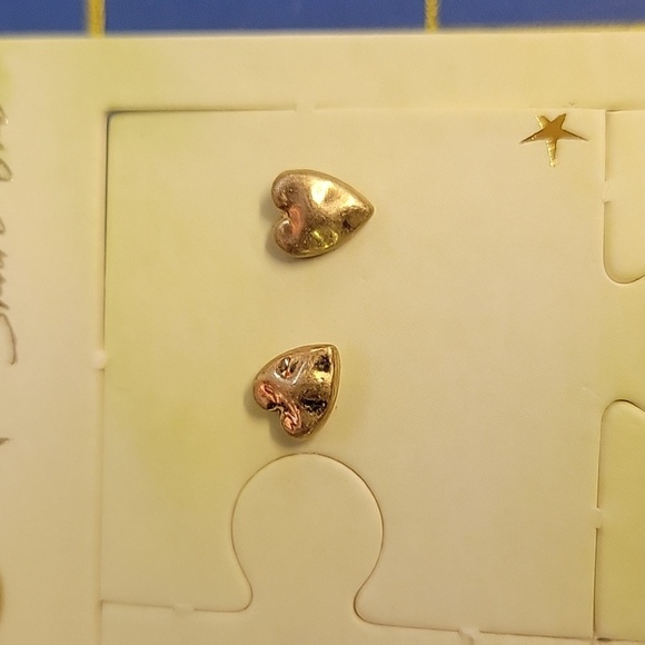 Free People Gold and Green Earring Set of 4 Pairs - Picture 4 of 6